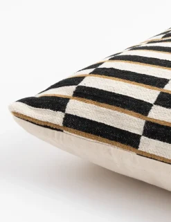 Riff kussen 50x50cm - Zwart