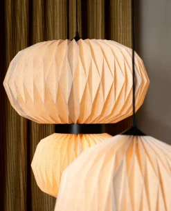 Rikke hanglamp 2*E27 D60cm - Beige