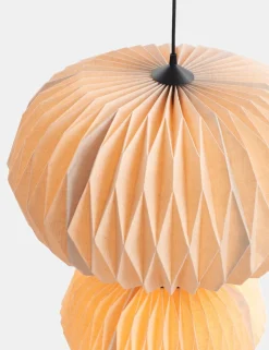 Rikke hanglamp 2*E27 D60cm - Beige