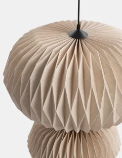 Rikke hanglamp 2*E27 D60cm - Beige