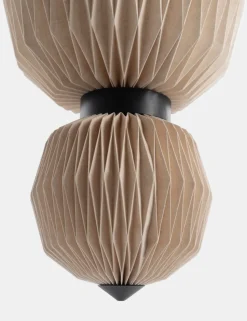 Rikke hanglamp 2*E27 D40cm - Beige