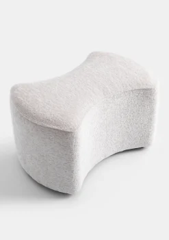 Roan poef H43-49cm - Creme