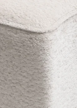 Roan poef maan H44cm - Creme