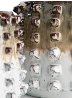 Saar pot H21,5cm - Multikleur