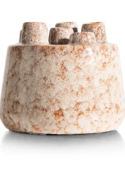 Safia vaas H15cm - Beige