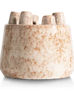 Safia vaas H21cm - Beige