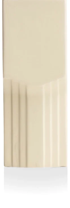 Skala kandelaar H17.6cm - Cremekleurig