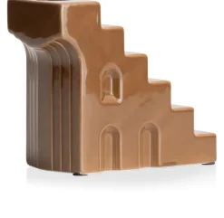 Skira kandelaar H11.8cm - Bruin