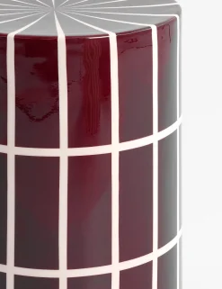 Skye bijzettafel H45cm - Bordeaux