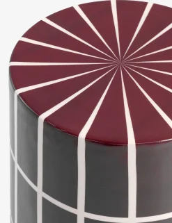 Skye bijzettafel H45cm - Bordeaux