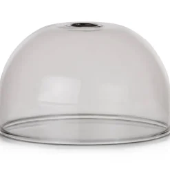 Skylar glazen bol D10cm - Zwart / antraciet