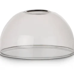 Skylar glazen bol D15cm - Zwart / antraciet