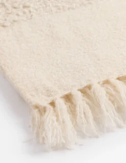 Snow plaid 130x170cm - Wit