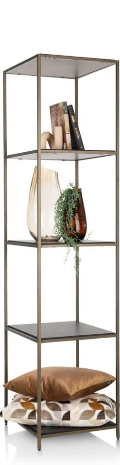 Stand up rek 45x50x193cm - Goud