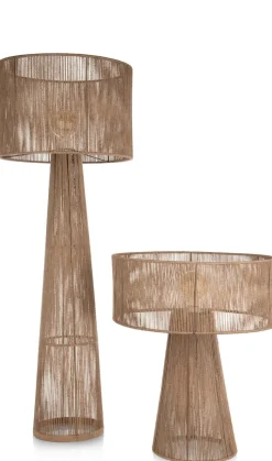 Tali tafellamp 1*E27 H57cm - natural