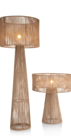 Tali tafellamp 1*E27 H57cm - natural