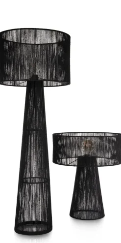 Tali vloerlamp 1*E27 H120cm - zwart