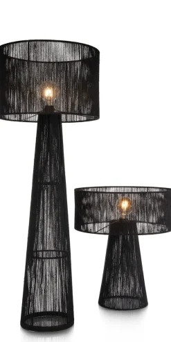 Tali vloerlamp 1*E27 H120cm - zwart