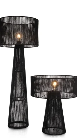 Tali vloerlamp 1*E27 H120cm - zwart