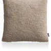 Teddy kussen 45x45cm - beige