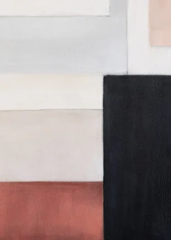 Tijn schilderij 90x140cm - Multikleur