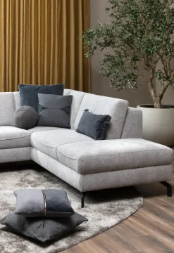 Timeless - Avery kussen 50x50cm - Antraciet