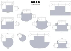 Timeless Winding karpet 300x400cm - Oker