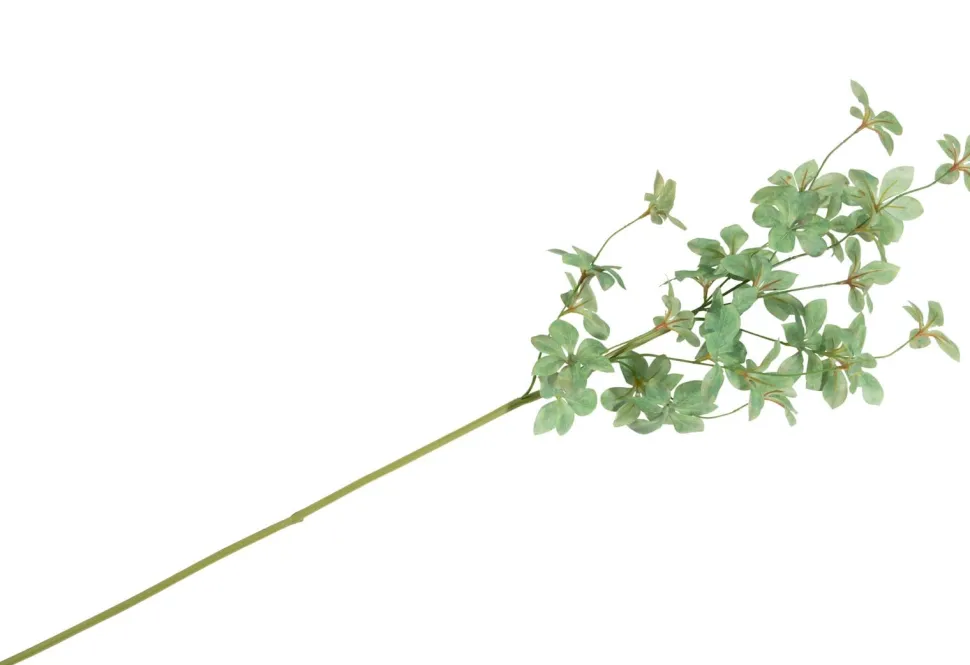 Tropaeolum Spray H88cm kunstbloem - Groen