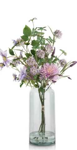 Tropaeolum Spray H88cm kunstbloem - Groen