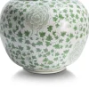 Yin vaas H41cm - Groen