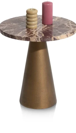 Zita bijzettafel H43cm - Rood